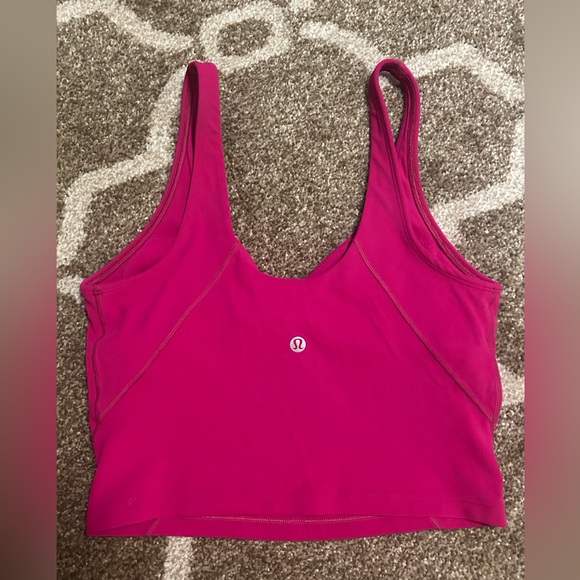 Lululemon align tank, size 6, ripened raspberry color - Picture 1 of 2